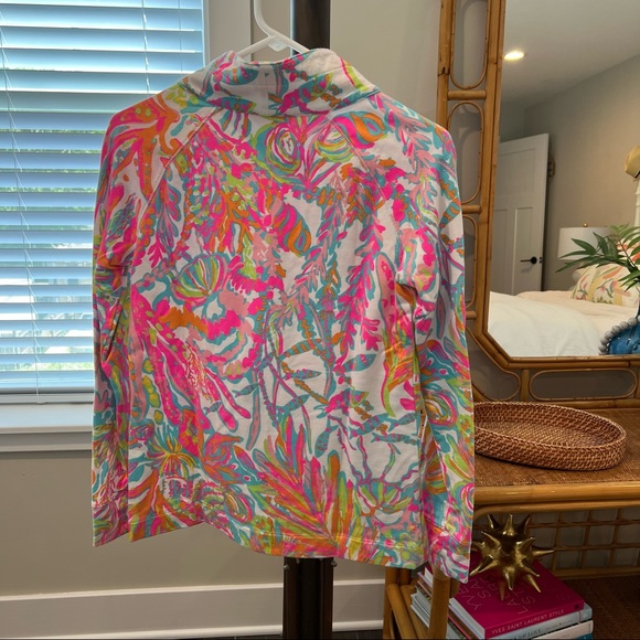 Lilly Pulitzer Popover Sweatshirt - Small - Picture 2 of 3
